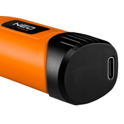 Lutownica bezprzewodowa 2500 mAh, czas pracy do 45 min, pomarańczowa