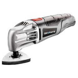 Urządzenie wielofunkcyjne Graphite 59G023, przewód, 230V, 250W, 21000osc./min, 2,8°, 2 wymienne głowice