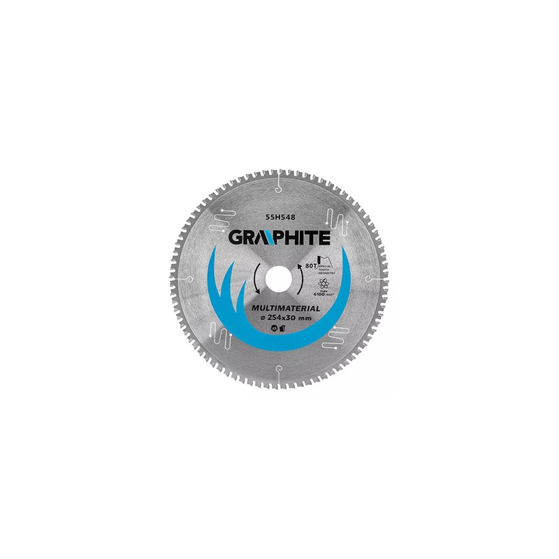 Tarcza do pilarki Graphite 55H548 HM, 254x30 mm