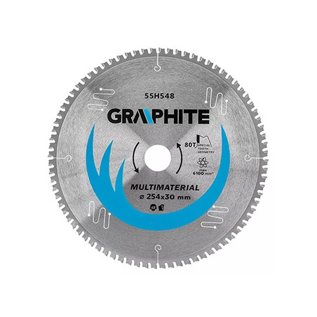 Tarcza do pilarki Graphite 55H548 HM, 254x30 mm
