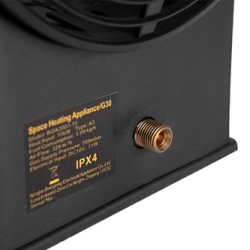 Nagrzewnica gazowa Graphite 58GE101, 3000W, do ogrzewania powierzchni w magazynach i budowach, EOL