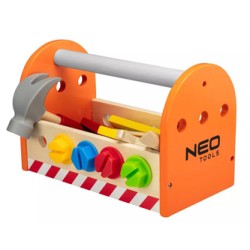 Komplet narzędzi drewnianych dla dzieci, GD022, Neo tools