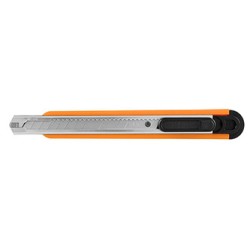 Neo Tools nóż z kołkiem odłamującym, 0.4mm, 216mm, metalowe prowadnice, obudowa z tworzywa sztucznego