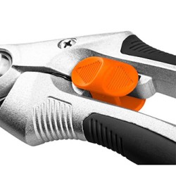 Neo Tools Sekator ogrodowy, średnica cięcia 20mm, długość 210mm, długość ostrza 46mm, stalowe ostrze, aluminiowa rękojeść