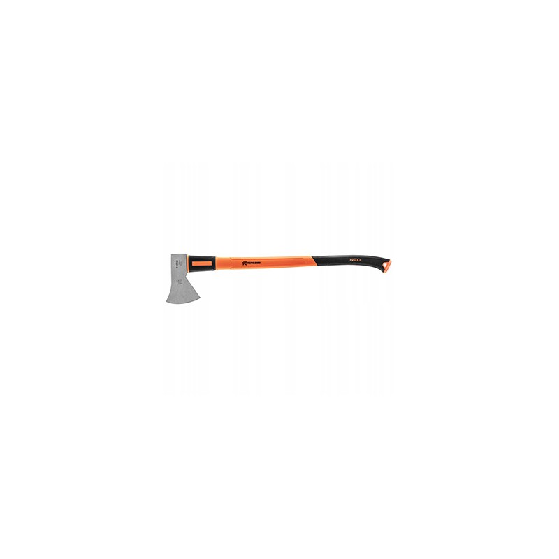 NEO TOOLS Siekiera 1500 g z trzonkiem z włókna szklanego 27-124, celková hmotnost 950g, hmotnost hlavy 700g, délka sekery 44.5cm