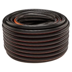 NEO TOOLS Wąż ogrodowy NEO PRO - 6 warstwowy, 50m, 3/4", 30bar, pomarańczowo-czarna, 15-845