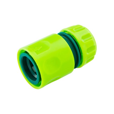 Verto szybkozłączka do węża ogrodowego tworzywo sztuczne,, 1/2", zielona, 15G720