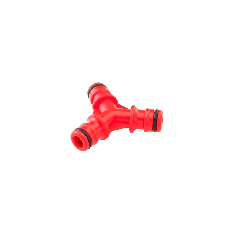Verto rozdvojka typu Y tworzywo sztuczne,, 1/2" i 3/4", czerwona, 15G744