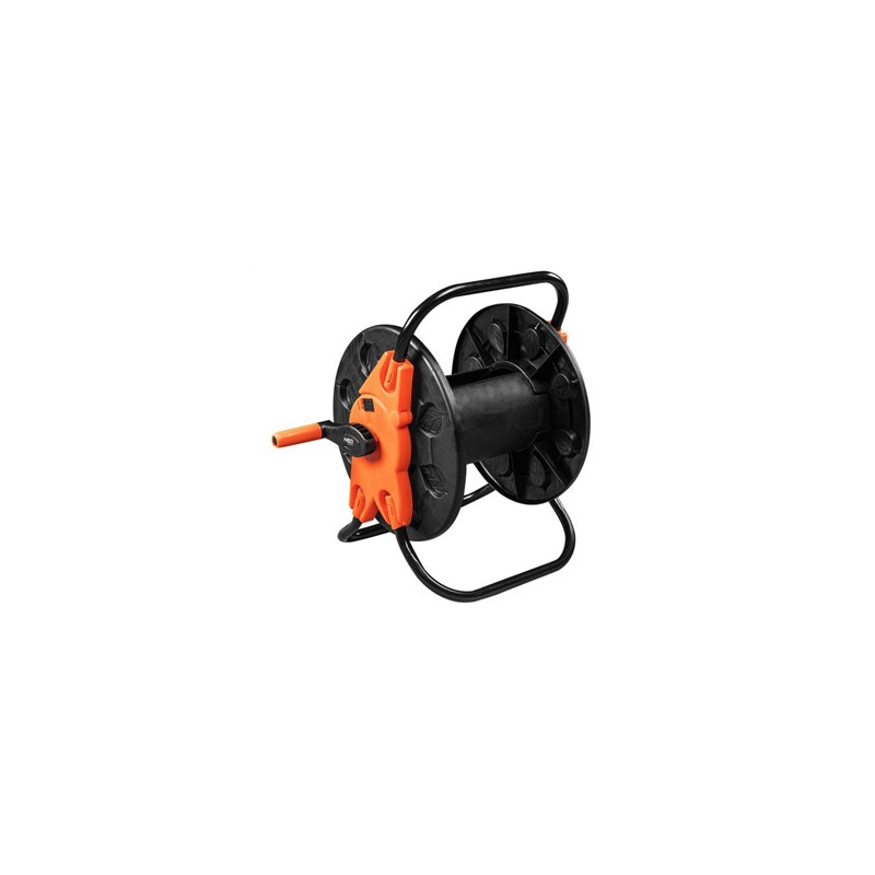 NEO TOOLS stojak do węża ogrodowego do 60m 1/2" lub 20m 3/4", pomarańczowo-czarny, 15-791