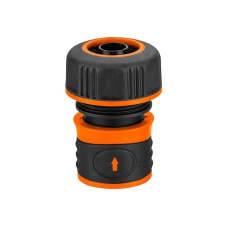 NEO TOOLS szybkozłączka do węża ogrodowego tworzywo sztuczne,, 3/4", pomarańczowo-czarna, 15-722