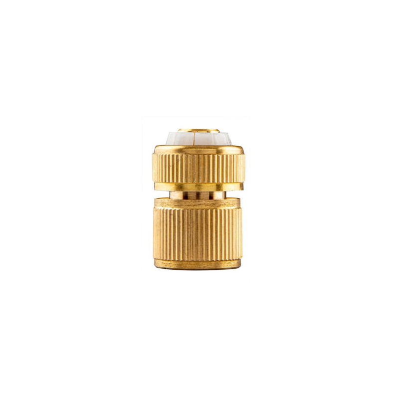 NEO TOOLS szybkozłączka do węża ogrodowego materiał mosiądz, 1/2", złota, 15-730