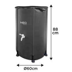 Neo Tools pojemnik na deszczówkę, składane, 88 cm, 250 litrů