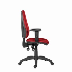 Powerton ERGO ANNA Ergonomiczny fotel biurowy, Czerwony