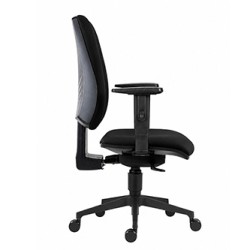 Powerton ERGO HANA Ergonomiczny fotel biurowy, Czarny