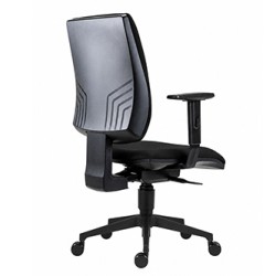 Powerton ERGO HANA Ergonomiczny fotel biurowy, Czarny