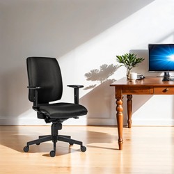 Powerton ERGO HANA Ergonomiczny fotel biurowy, Czarny