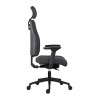 Powerton ERGO JANA Ergonomiczny fotel biurowy, Szary