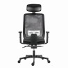 Powerton ERGO LUCIE Ergonomiczny fotel biurowy, Czarny