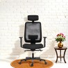Powerton ERGO LUCIE Ergonomiczny fotel biurowy, Czarny