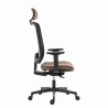 Powerton ERGO LUCIE Ergonomiczny fotel biurowy, Beż