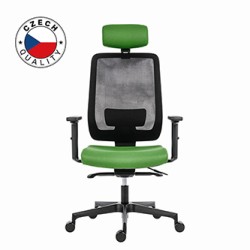 Powerton ERGO LUCIE Ergonomiczny fotel biurowy, Zielony