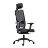 Powerton ERGO MARIE Ergonomiczny fotel biurowy, Ciemnoszary