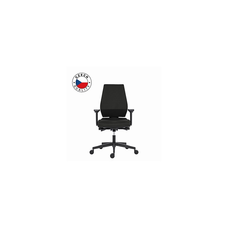 Powerton ERGO SIMA Ergonomiczny fotel biurowy, Czarny