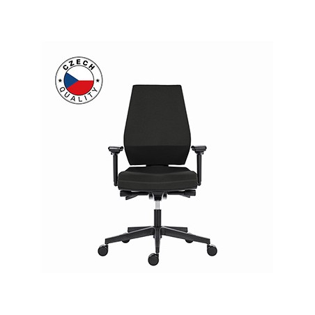 Powerton ERGO SIMA Ergonomiczny fotel biurowy, Czarny
