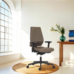 Powerton ERGO SIMA Ergonomiczny fotel biurowy, Beż