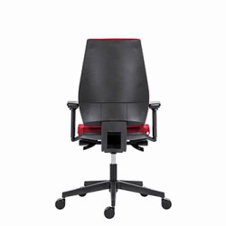 Powerton ERGO SIMA Ergonomiczny fotel biurowy, Czerwony