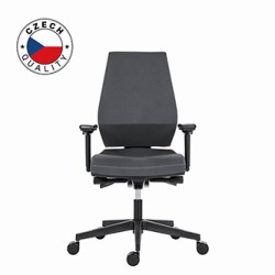 Powerton ERGO SIMA Ergonomiczny fotel biurowy, Szary