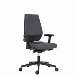 Powerton ERGO SIMA Ergonomiczny fotel biurowy, Szary