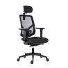 Powerton ERGO TINA Ergonomiczny fotel biurowy, Czarny