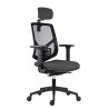 Powerton ERGO TINA Ergonomiczny fotel biurowy, Szary