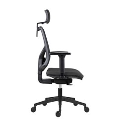Powerton ERGO TINA Ergonomiczny fotel biurowy, Szary
