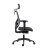 Powerton ERGO TINA Ergonomiczny fotel biurowy, Szary