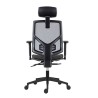 Powerton ERGO TINA Ergonomiczny fotel biurowy, Szary