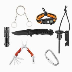 Neo Tools Zestaw survivalowy 8w1