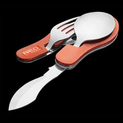 Neo Tools Narzędzie wielofunkcyjne - multitool, hliník, 100mm, 3w1, nóż, widelec, łyżka