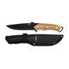 Neo Tools Nóż typu full tang, nerezová ocel, 250mm, 145mm, nylonowe etui, waga 210 g