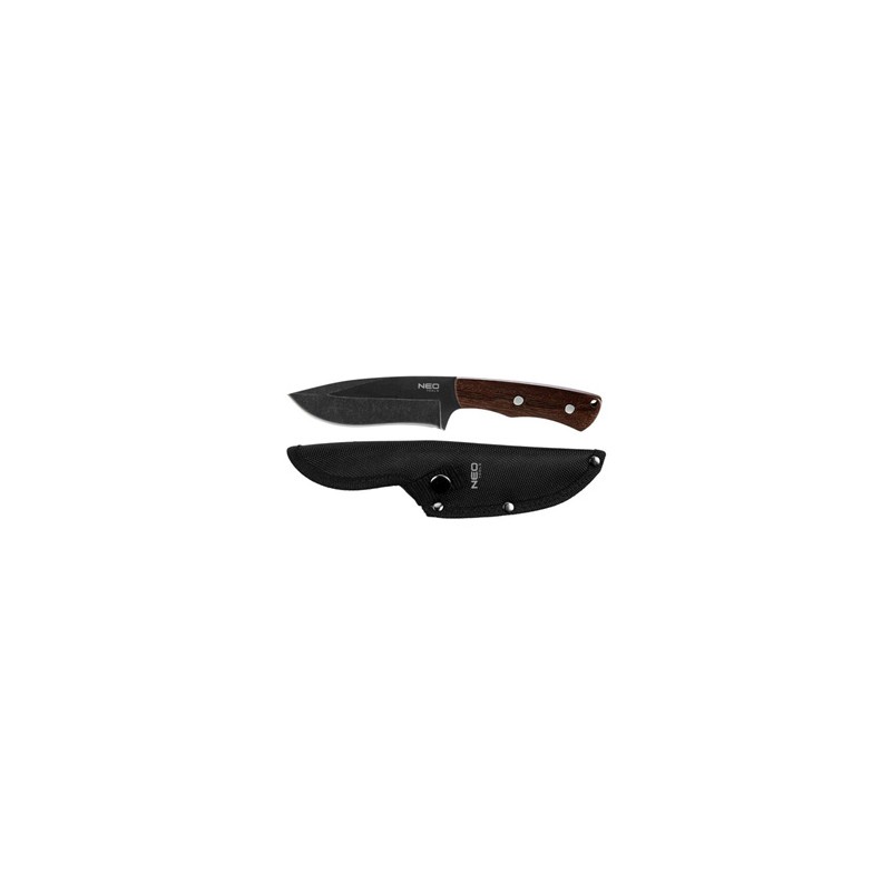 Neo Tools Nóż typu full tang, nerezová ocel, 250mm, 145mm, nylonowe etui