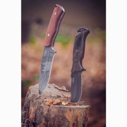 Neo Tools Nóż typu full tang, nerezová ocel, 250mm, 145mm, nylonowe etui