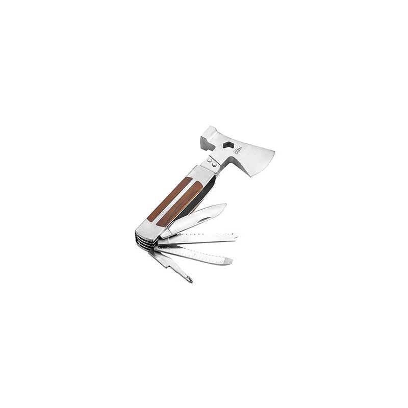 Neo Tools Narzędzie wielofunkcyjne - multitool, nerezová ocel, 11 w 1, nylonowy pouch