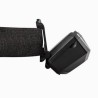 Latarka czołowa akumulatorowa, 1200 mAh, czarna, ruchoma głowica, funkcja czerwonego światła