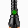 Latarka akumulatorowa, 1xLED, 1x4000 mAh, USB, 10W, 4 tryby świecenia