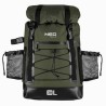 Plecak outdoor, zielony z poliuretan, 63-131, wodoodporny, regulowane ramiączka, Neo Tools