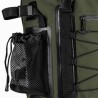 Plecak outdoor, zielony z poliuretan, 63-131, wodoodporny, regulowane ramiączka, Neo Tools