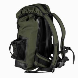 Plecak outdoor, zielony z poliuretan, 63-131, wodoodporny, regulowane ramiączka, Neo Tools