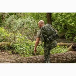Plecak outdoor, zielony z poliester, 84-326, 40L, bardzo wytrzymały, Neo Tools