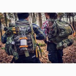Plecak outdoor, zielony z poliester, 84-326, 40L, bardzo wytrzymały, Neo Tools